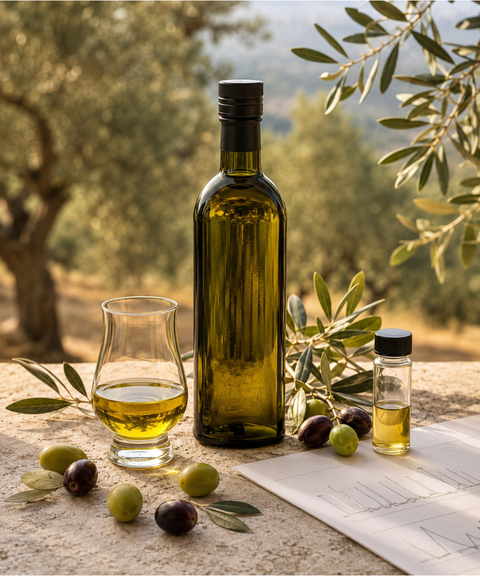Woran erkennt man gutes Olivenöl? Säuregehalt, K-Werte und Polyphenole erklärt