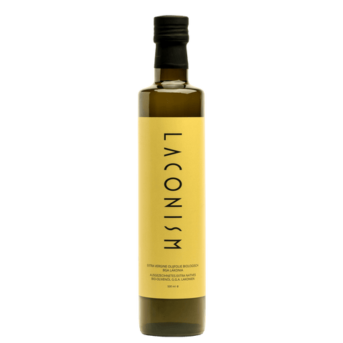 Bio Natives Olivenöl Extra Origenes Laconism 500 ml aus Lakonien Griechenland Vorderseite