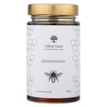 Eichenhonig 460g von GReat Taste the wealth of the earth, Vorderseite des Glases