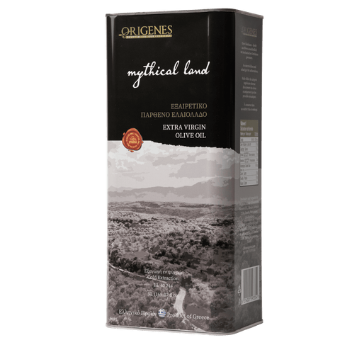 Griechisches Natives Olivenöl Extra Origenes Mythical Land 5 L aus Lakonien VorderseiteGriechenland