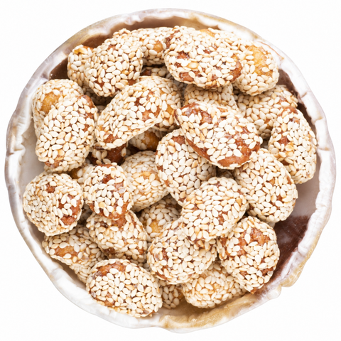 Karamellisierte Mandeln mit Sesam 500g