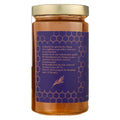 920-g-Glas mit Produktinformationen zum griechischen Thymianhonig von GReat Taste the wealth of the earth, Seitenansicht