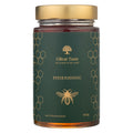 Pinienhonig 460g von GReat Taste the wealth of the earth, Vorderseite des Glases