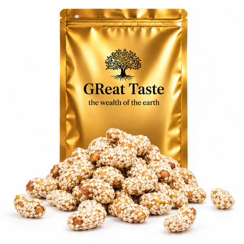 Karamellisierte Cashewkerne mit Sesam 500g